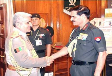 Afghan Army Chief in India to Seek More Military Aid